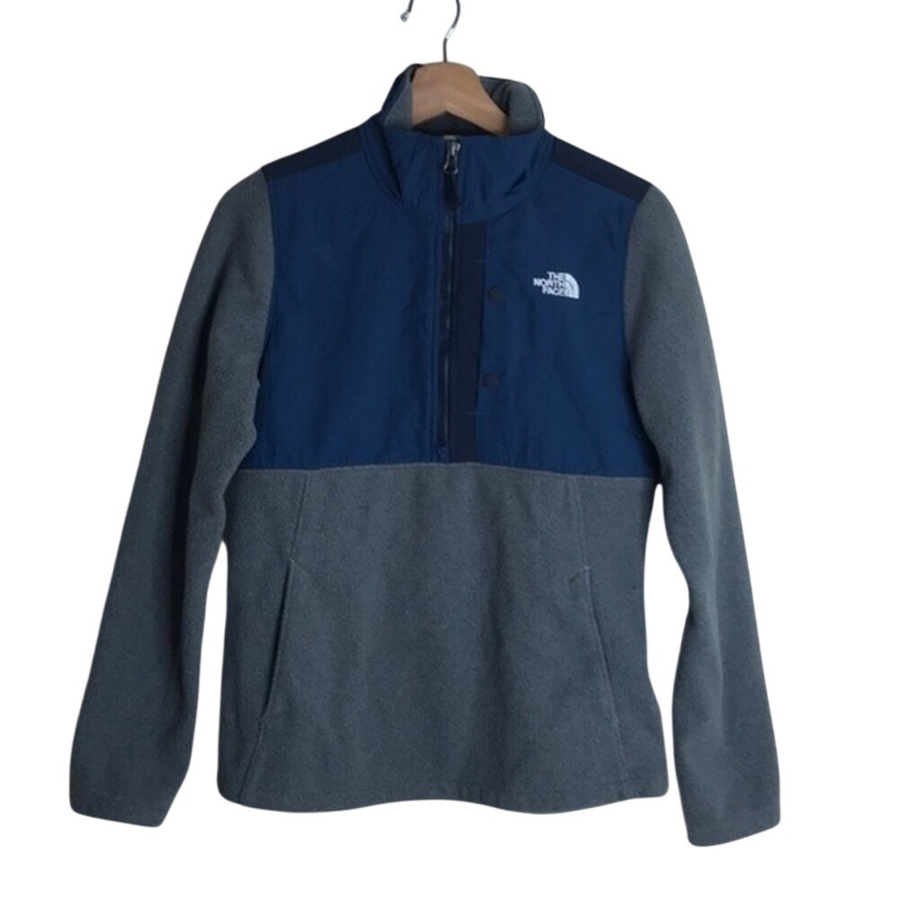 The North face ladies fleece half zip pullover sweater jacket size small
